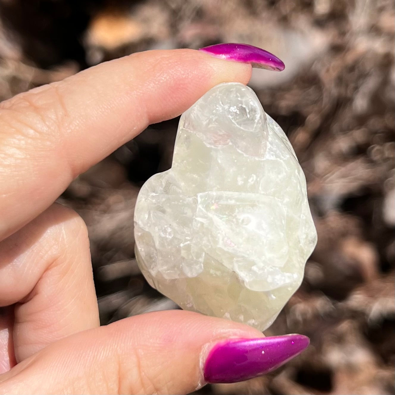 Sulphur Quartz Specimen