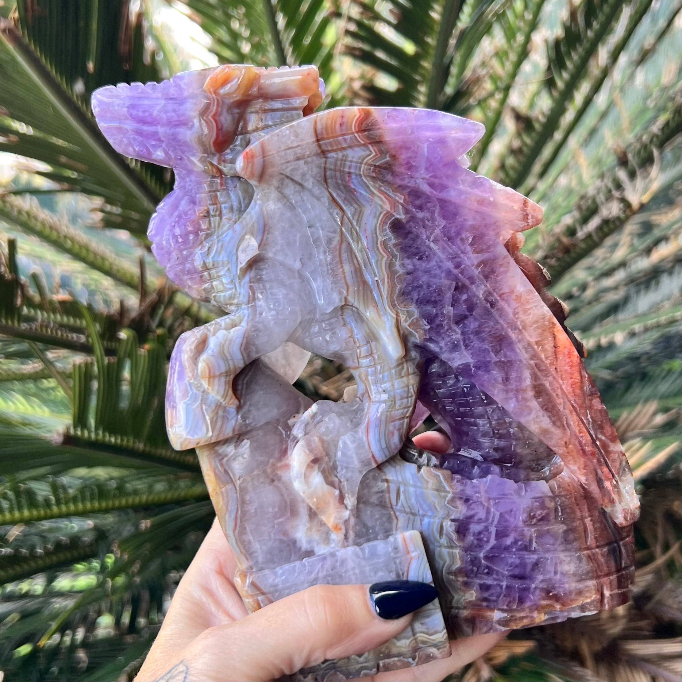 Dragon Carving ~ Amethyst
