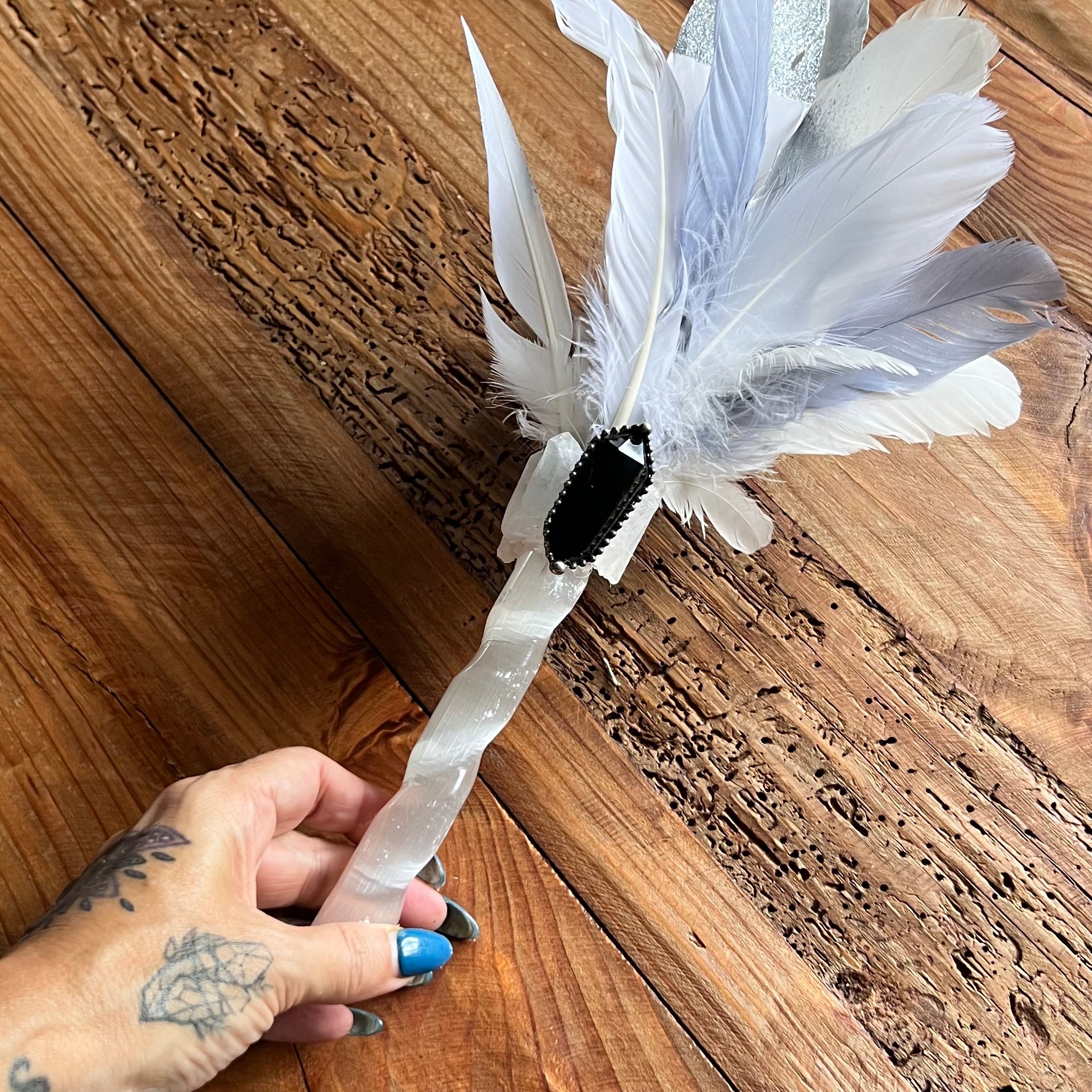 Yin~Yang Handmade Smudge Wand