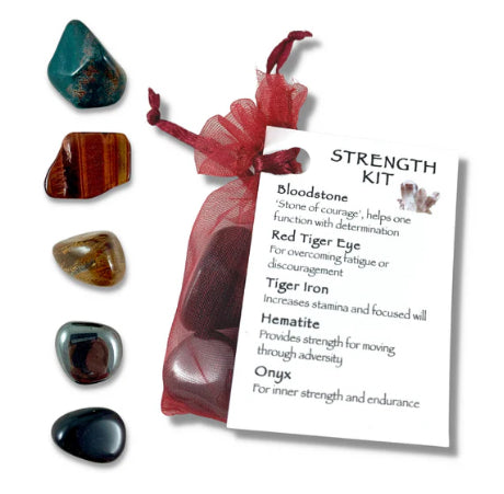 Strength Tumbled Crystal Kit