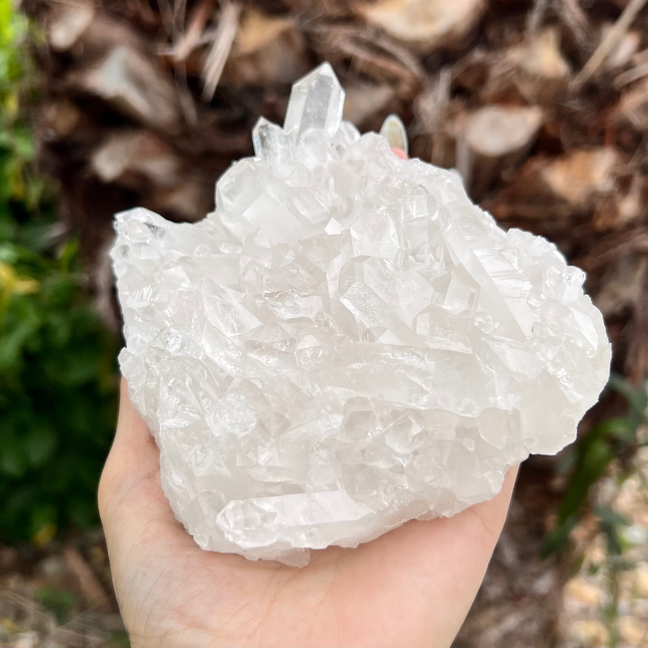 Clear Quartz Natural Raw Cluster (7)