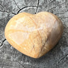 Peach Moonstone Heart