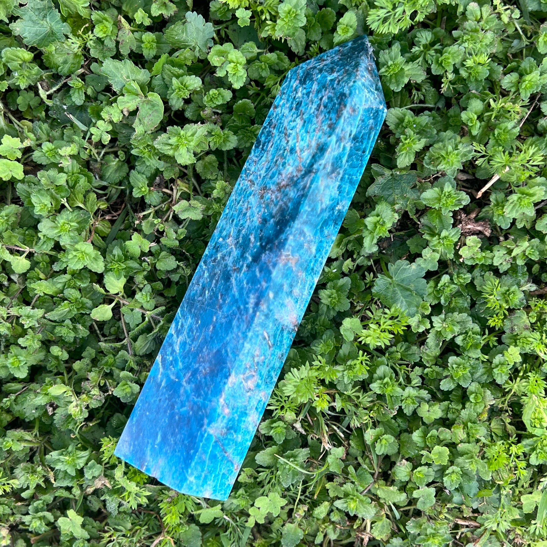 Blue Apatite Tower