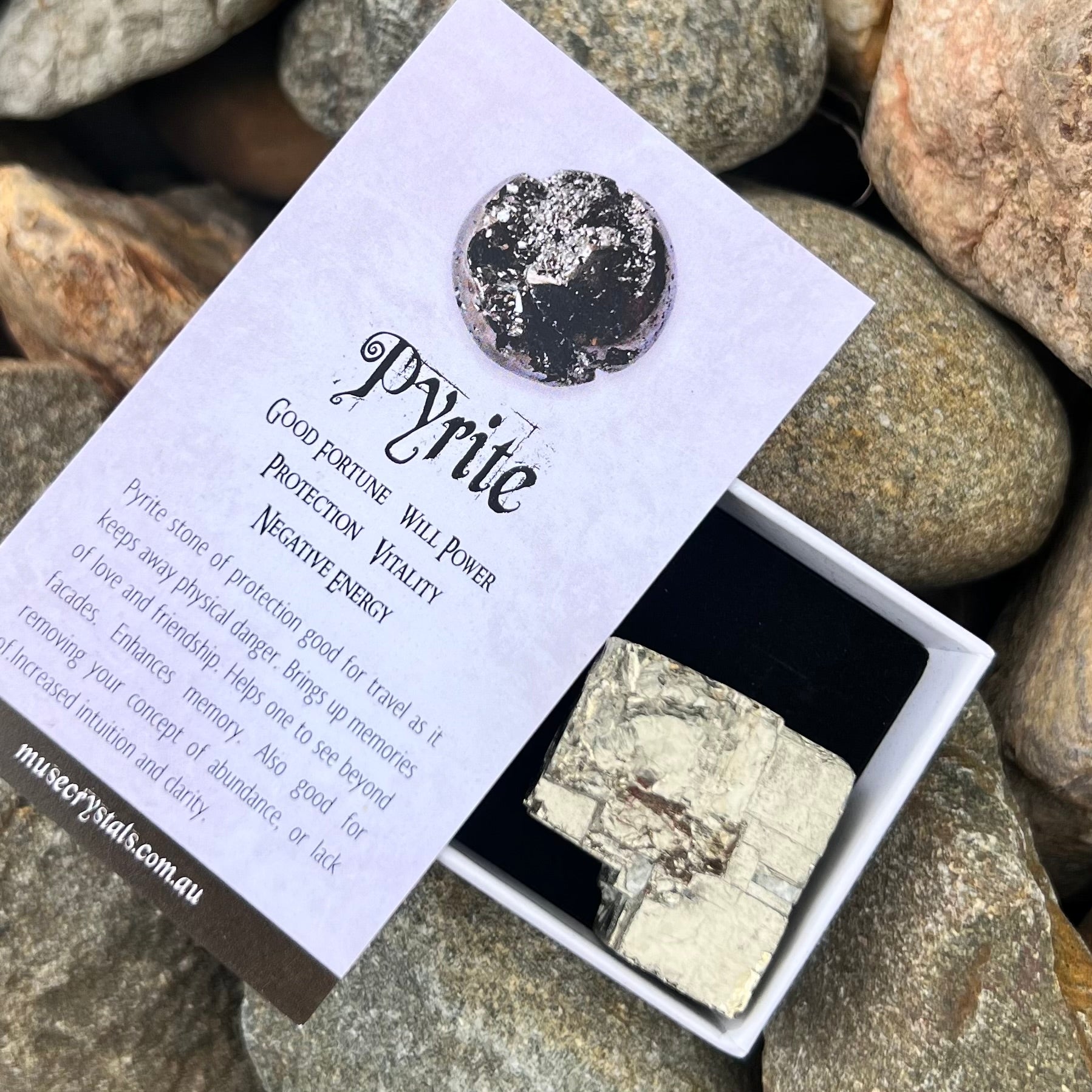 Pyrite Specimen ~ Specialty Boxed Crystal