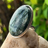 Seraphinite ~ Sterling Silver Ring ~ Size 7