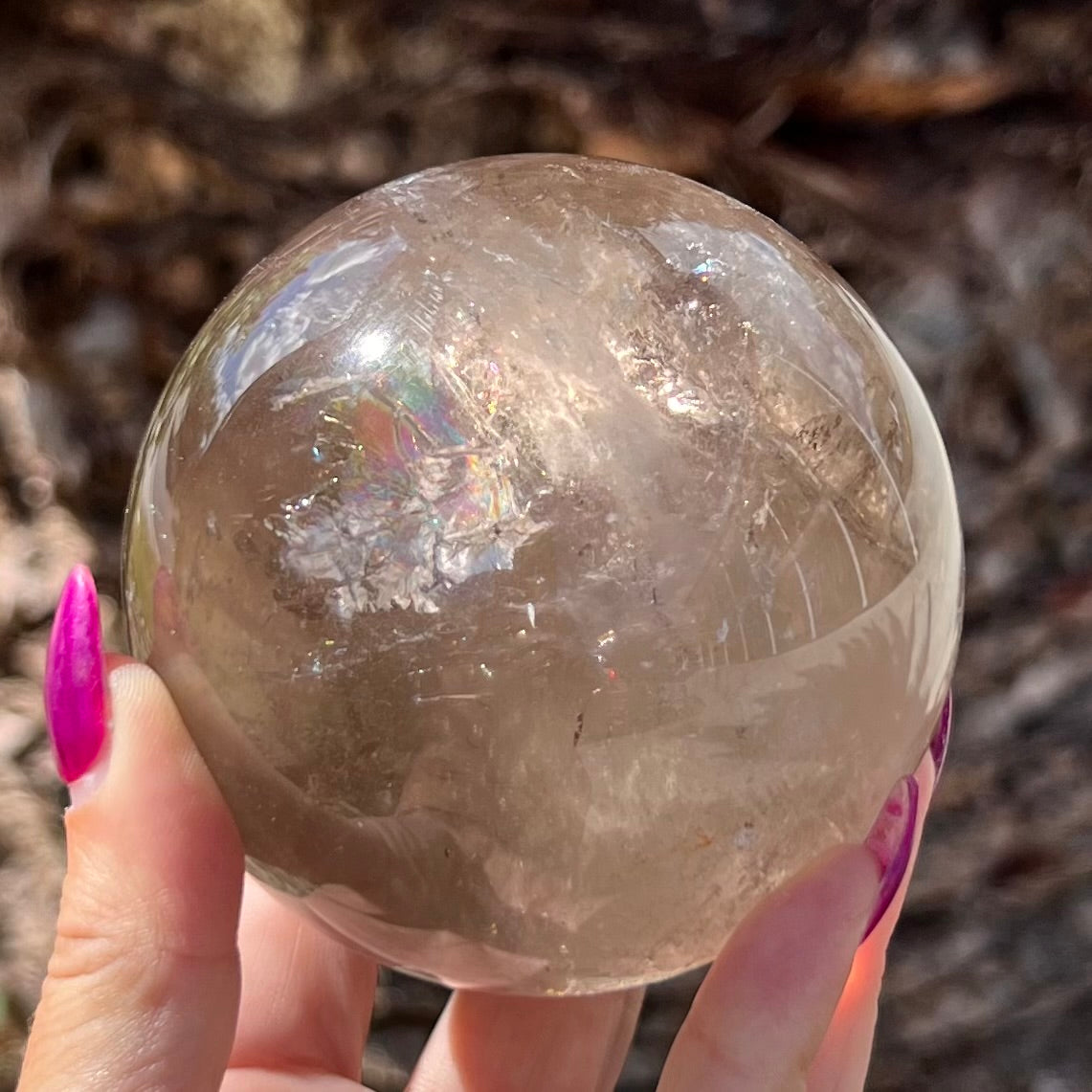 Smoky Quartz Sphere