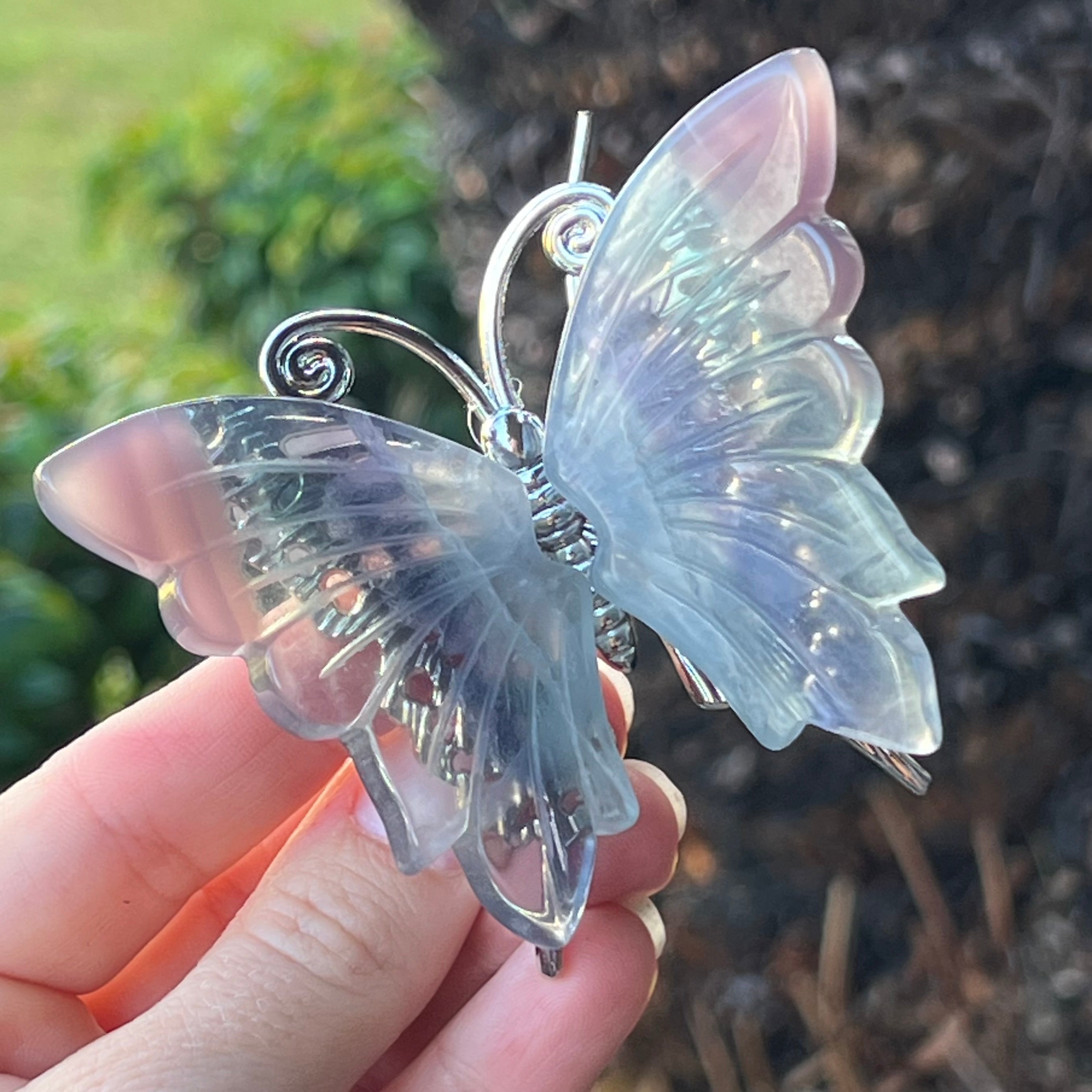 Rainbow Fluorite Butterfly