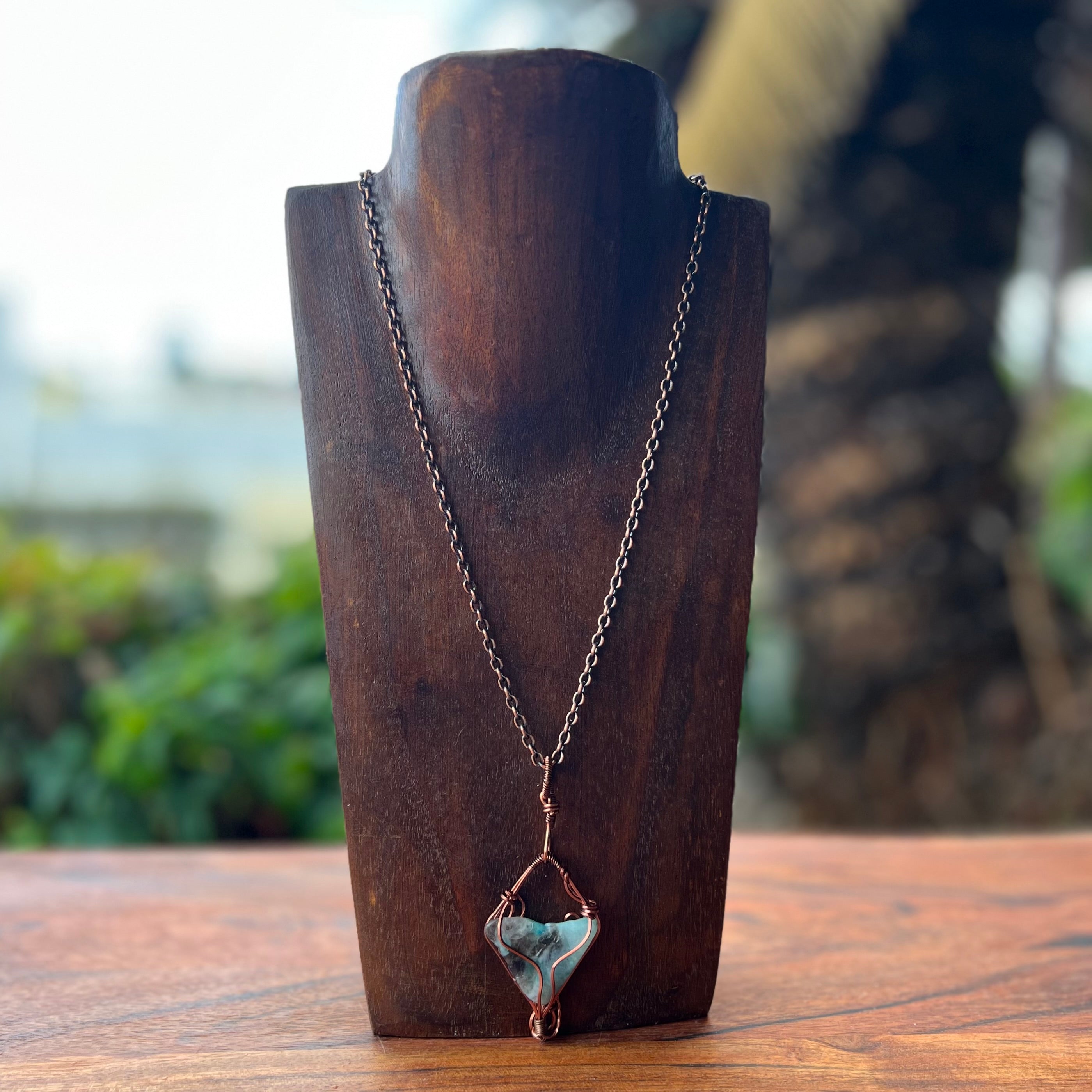 Muse Forged ~ Artesian Amazonite Necklace