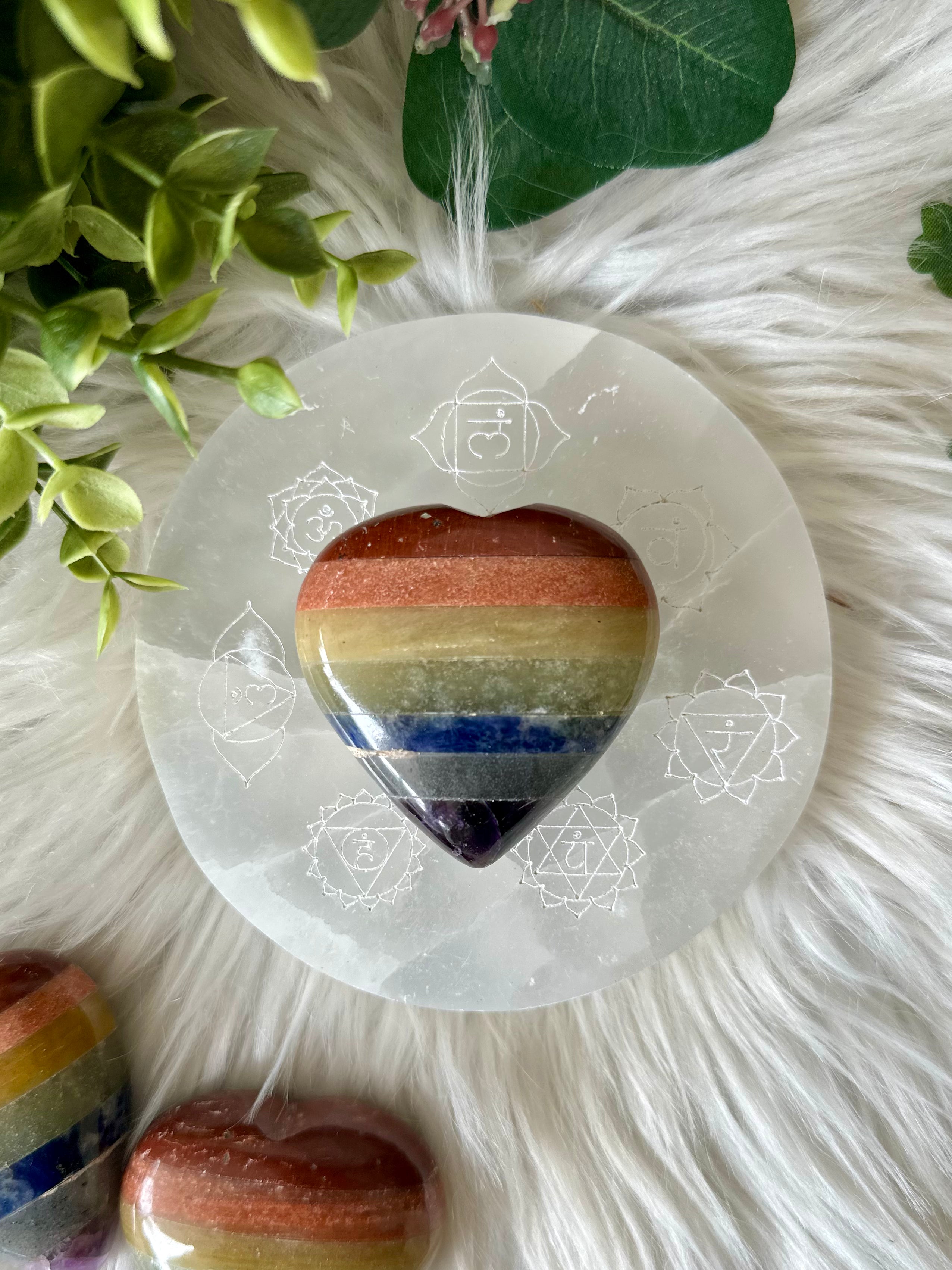 Chakra Heart Stone - Muse Crystals & Mystical Gifts