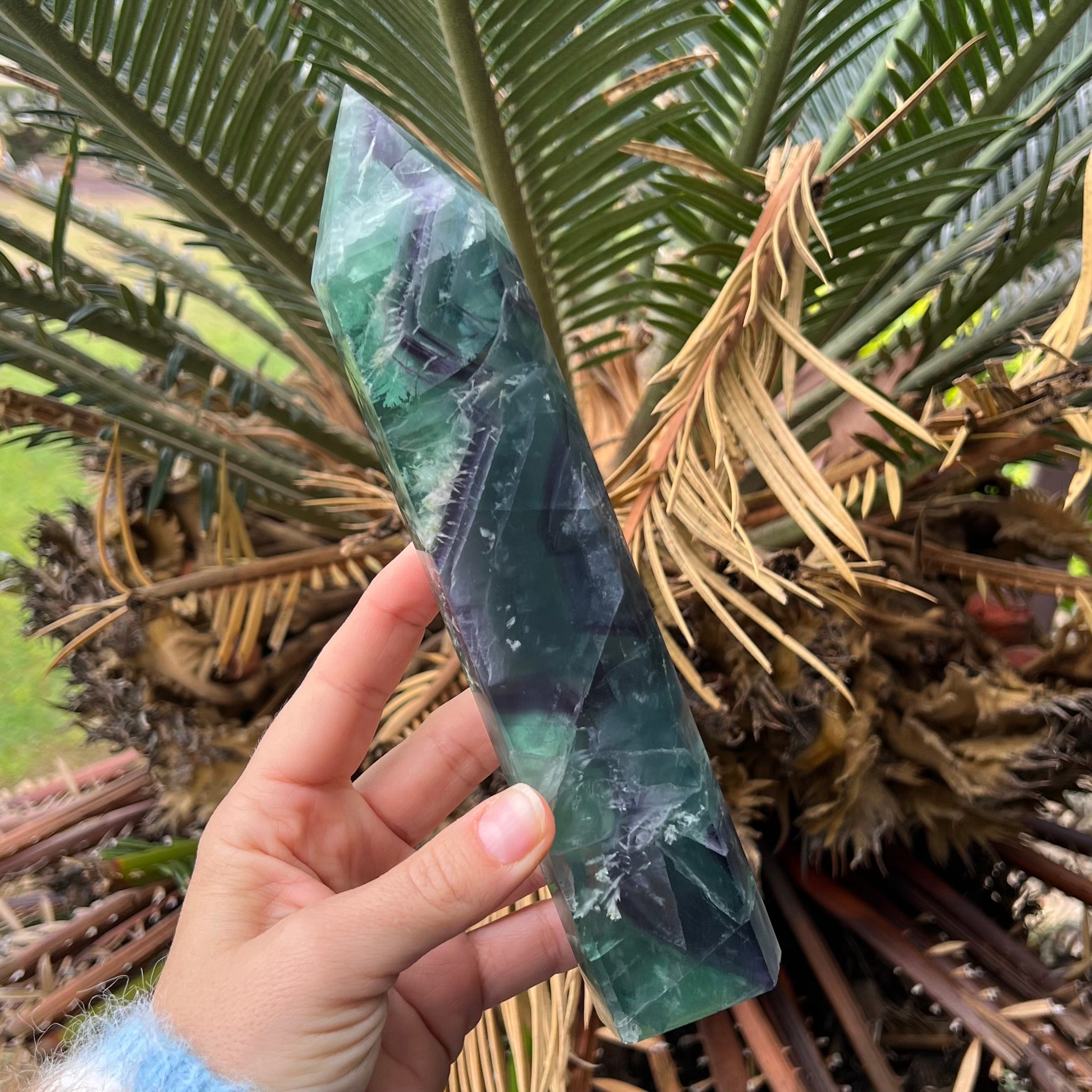 Rainbow Fluorite Tower