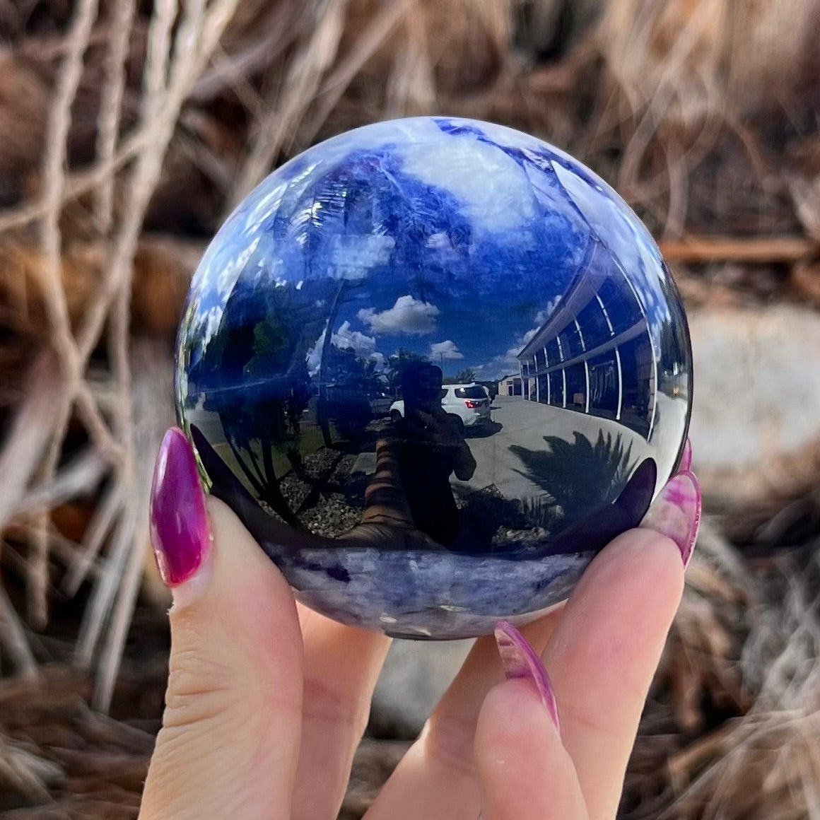 Dumortierite Sphere