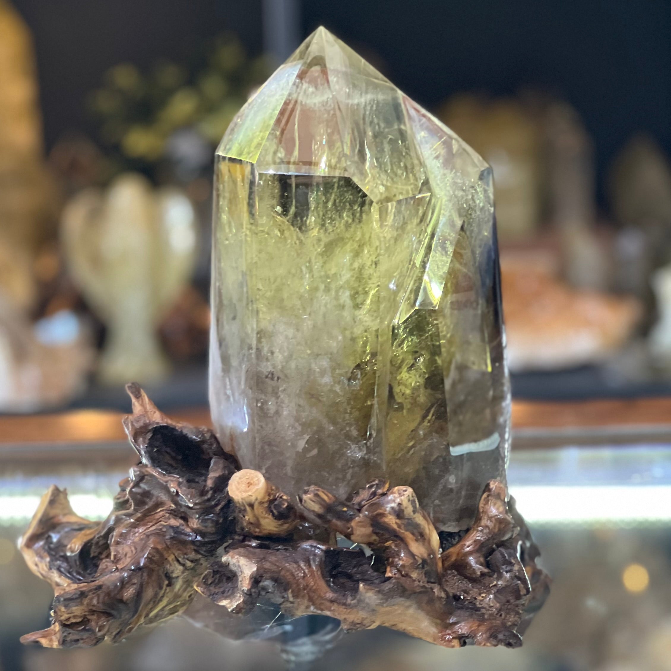 Glorious Smoky Citrine Tower