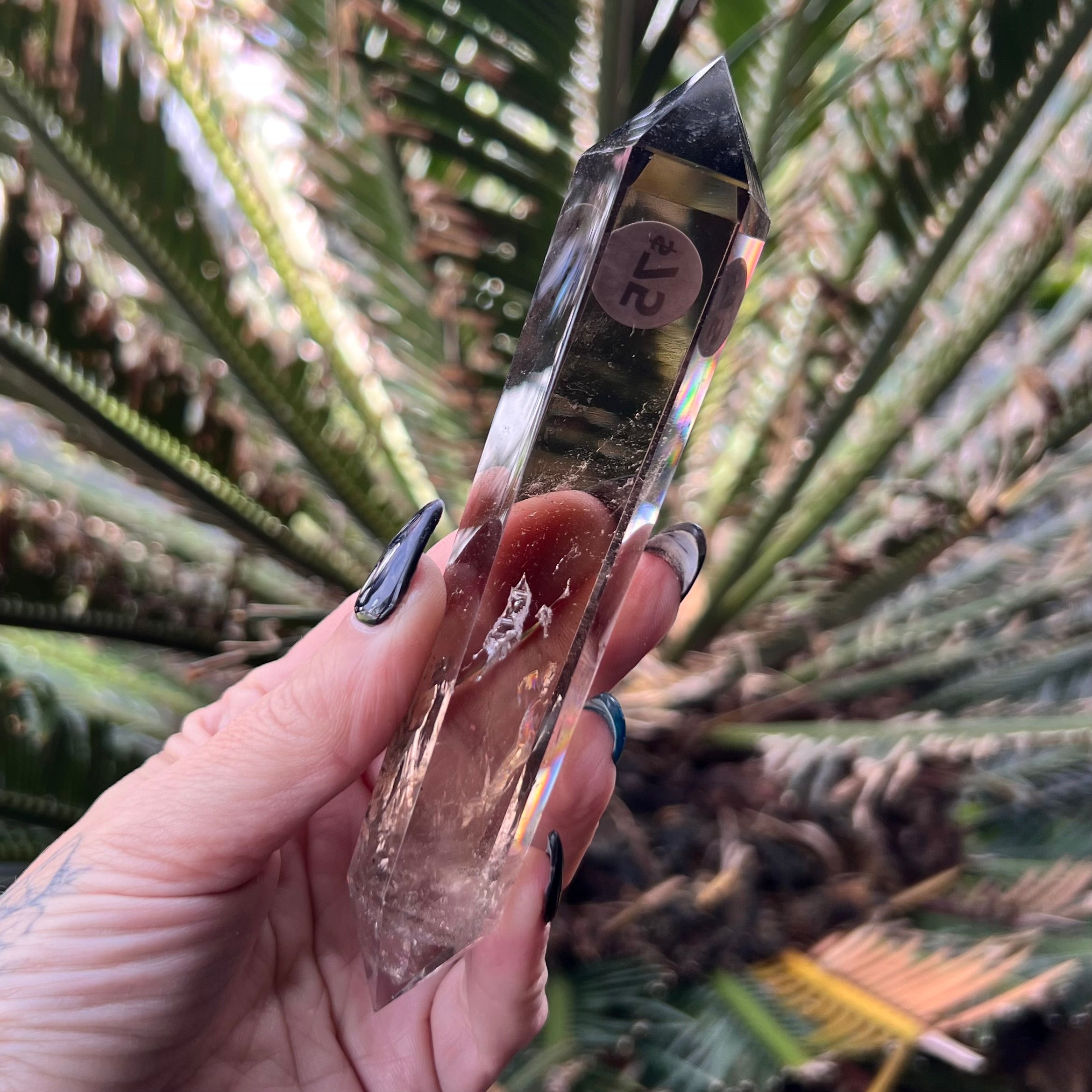 Smoky Quartz Double Terminated Wand