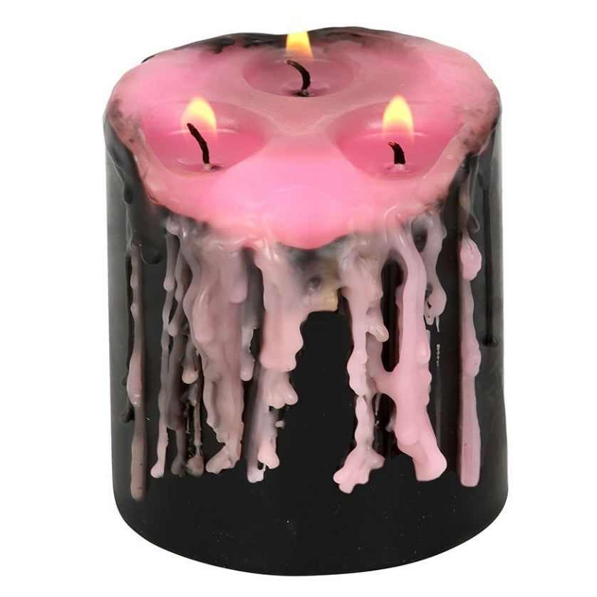 Draculina Pink ~ Vampire Tears Candles