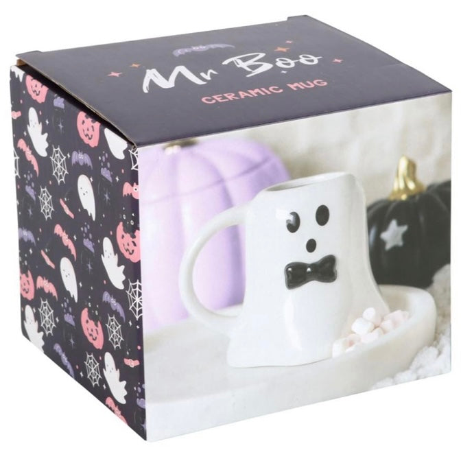 Mr Boo ~ Halloween Ghost Mug
