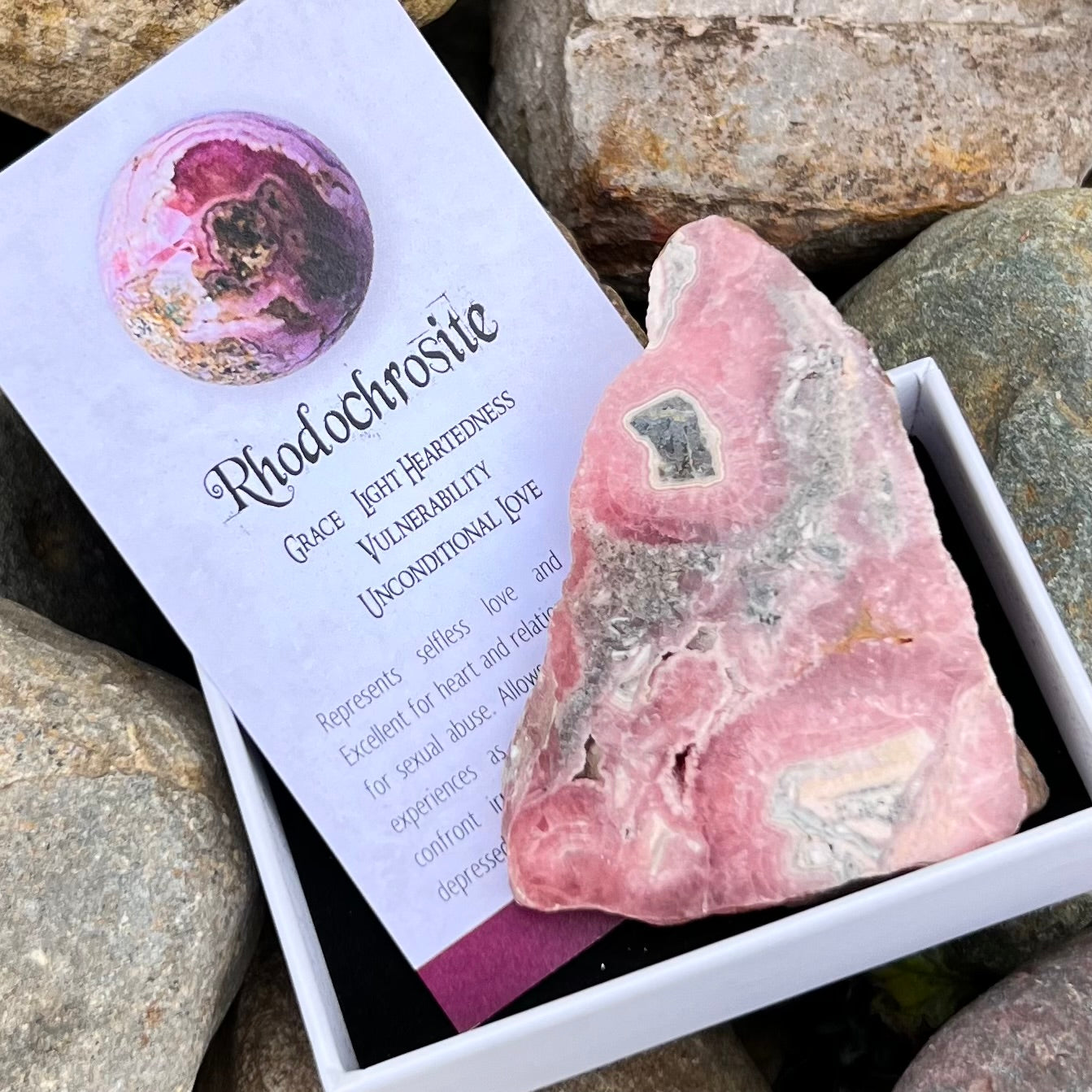 Rhodochrosite ~ Specialty Boxed Crystal