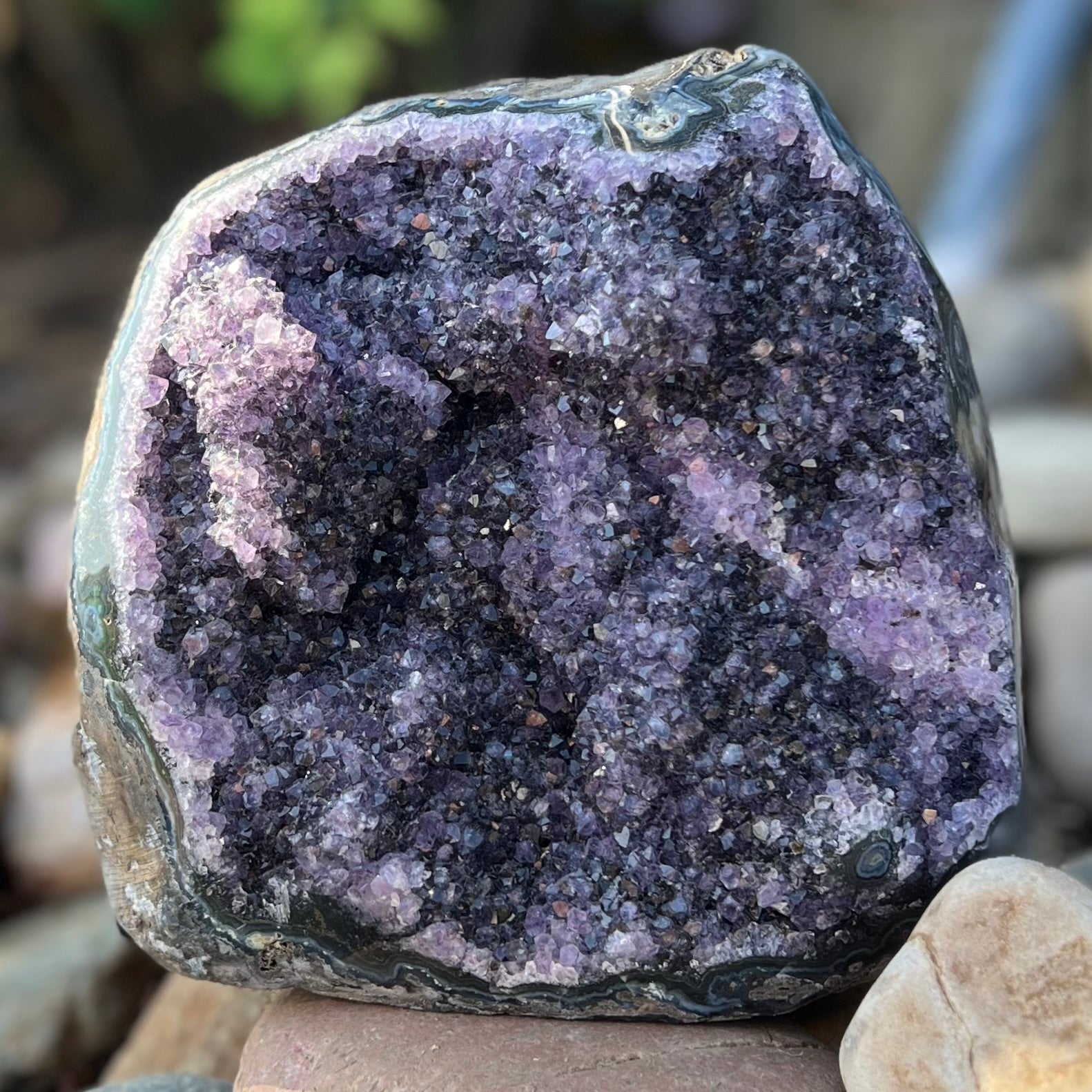 Raw Standing Amethyst Cluster