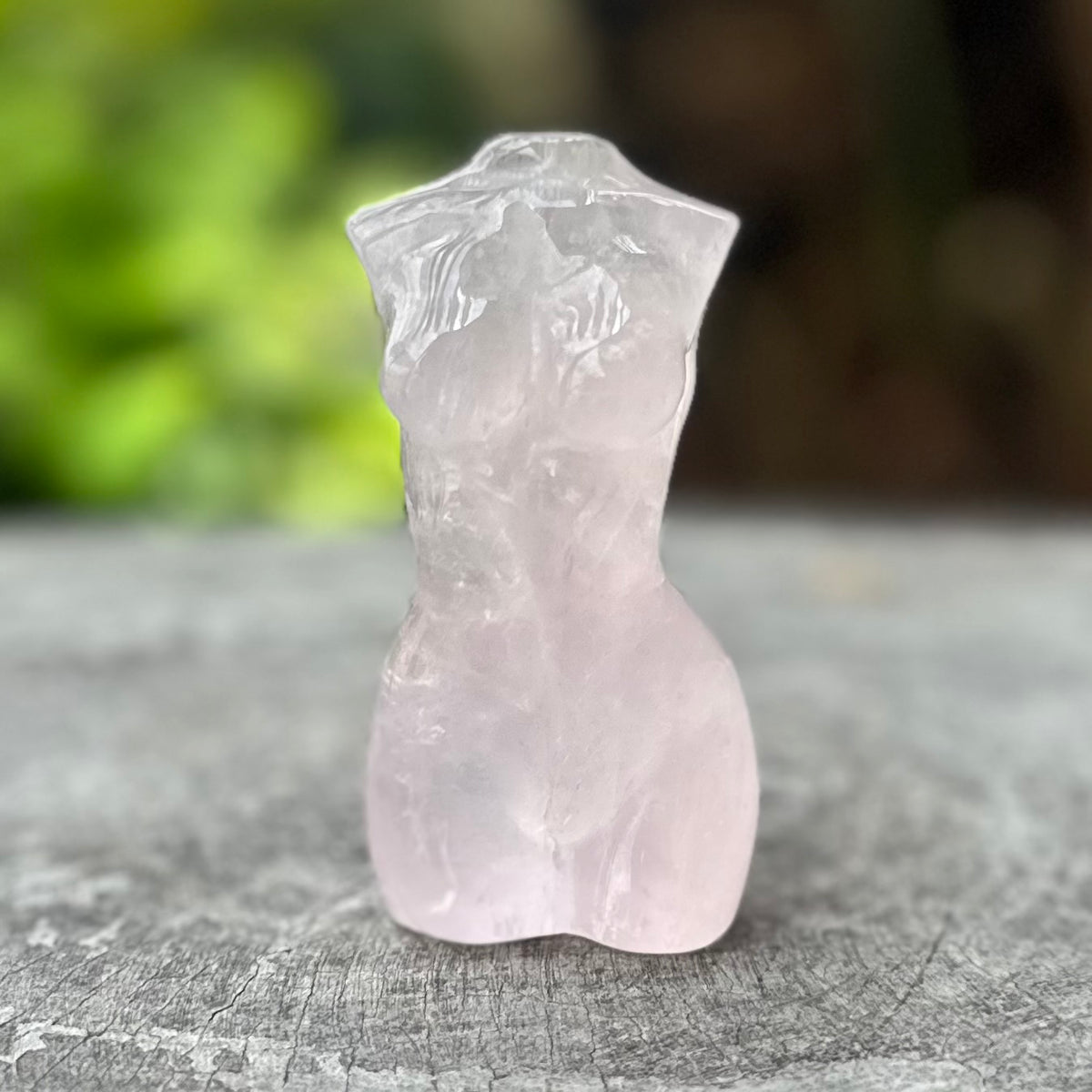 SALE ~ Rose Quartz ~ Woman Lady Body Carving