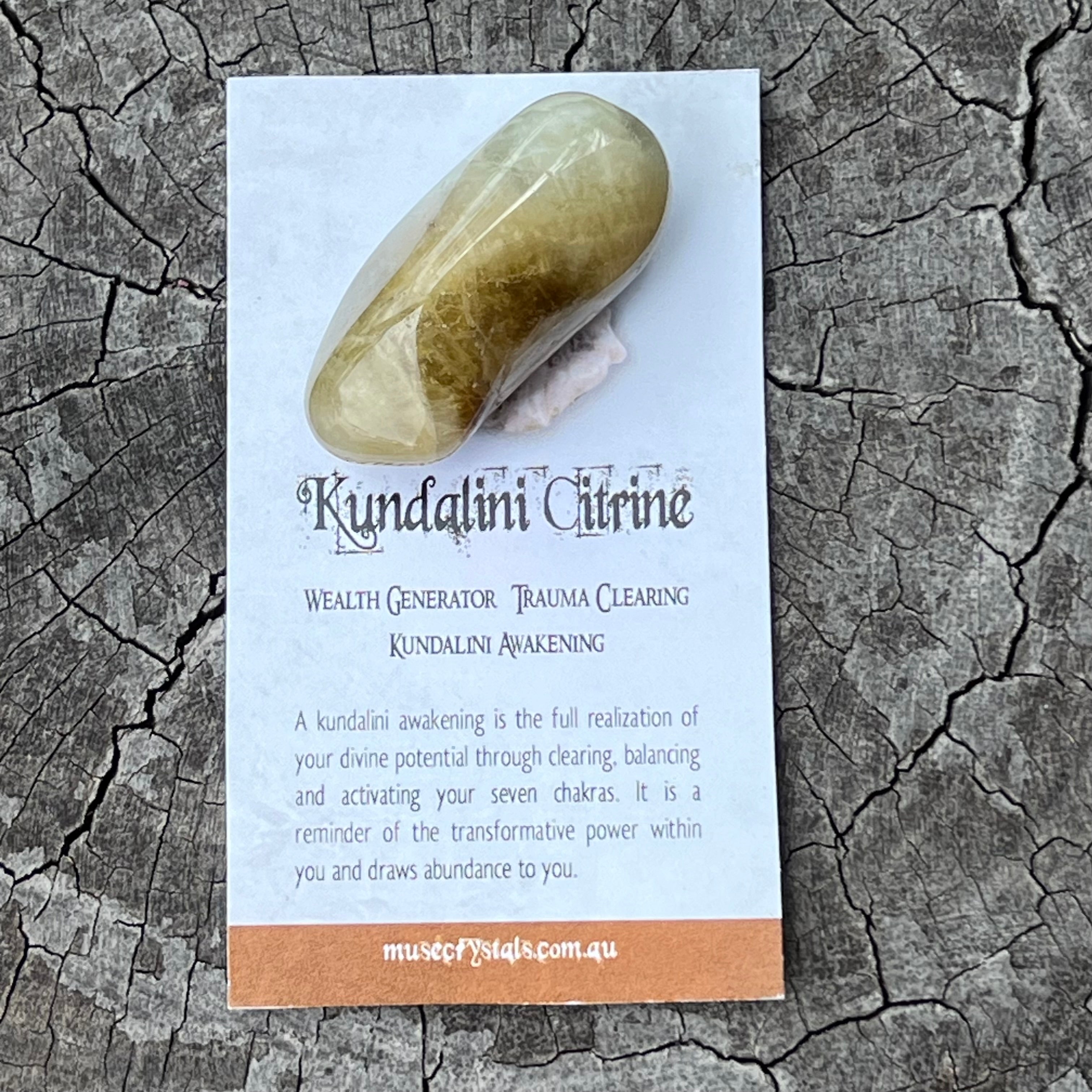 Kundalini Citrine~ Specialty Crystal