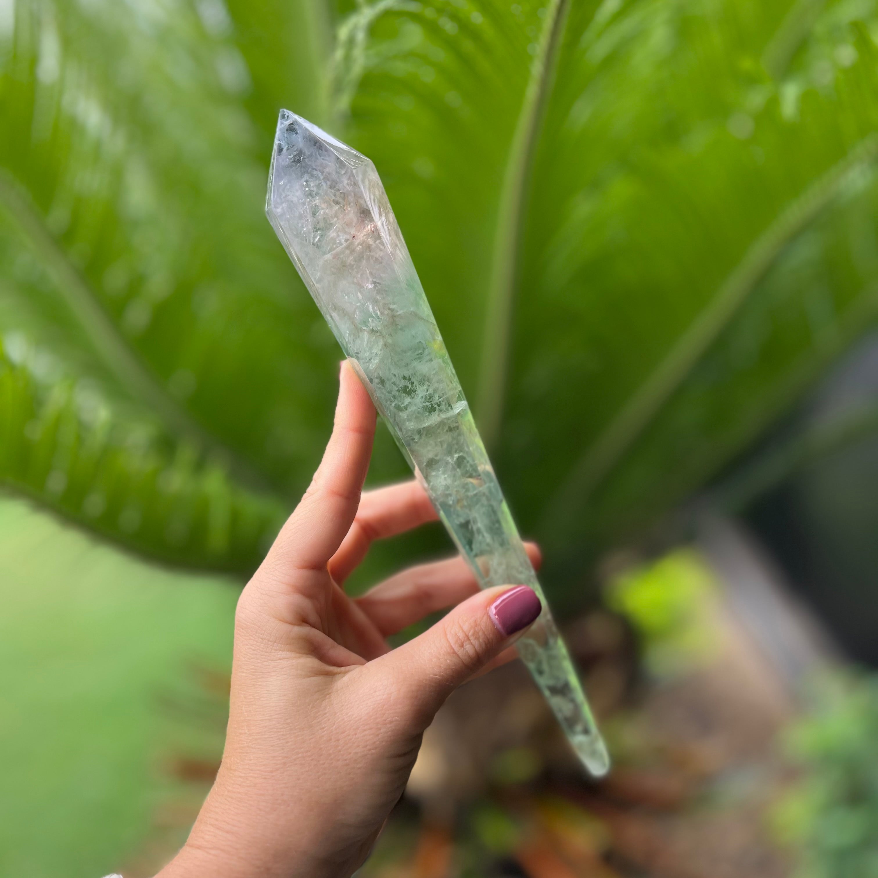 Rainbow Fluorite Wand