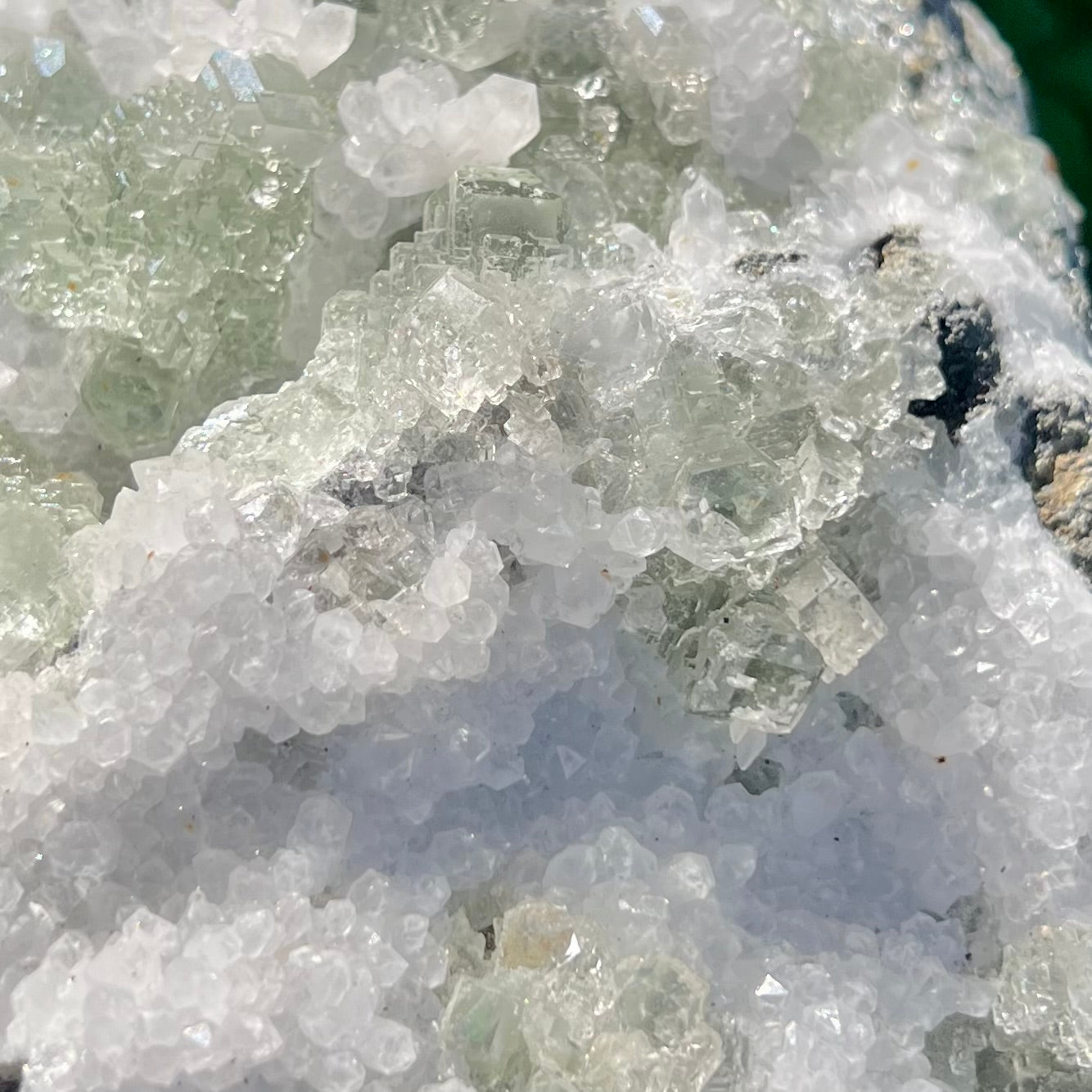 Apophylite Cluster