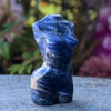 Sodalite Woman Lady Body Carving
