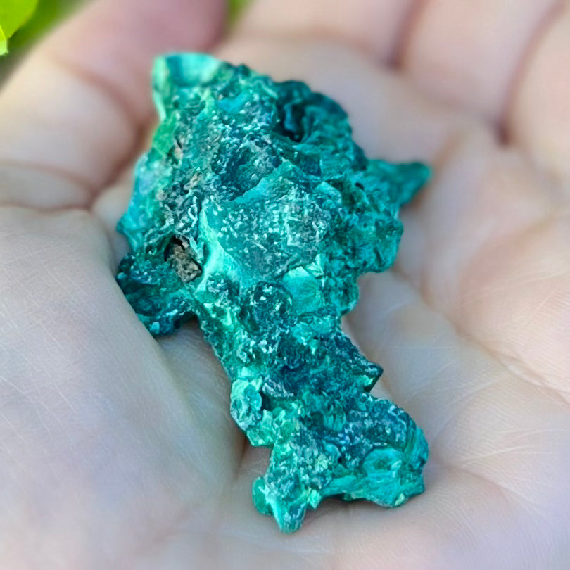 Raw Malachite Specimen ~ Transformation