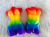 Rainbow Man Body Candle - Muse Crystals & Mystical Gifts