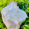 Clear Quartz Semi Raw Cluster