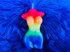 Load image into Gallery viewer, Rainbow Lady Body Candle - Muse Crystals &amp; Mystical Gifts
