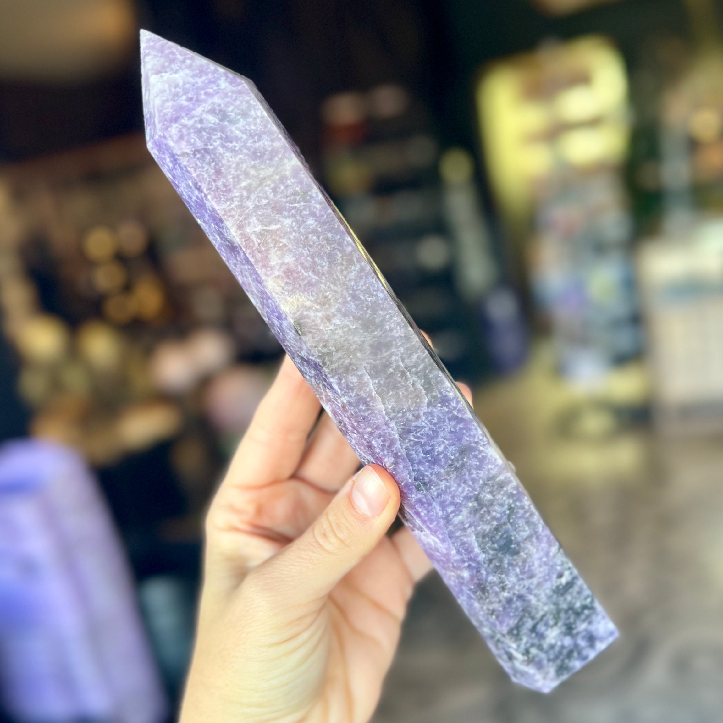 Lepidolite Tower