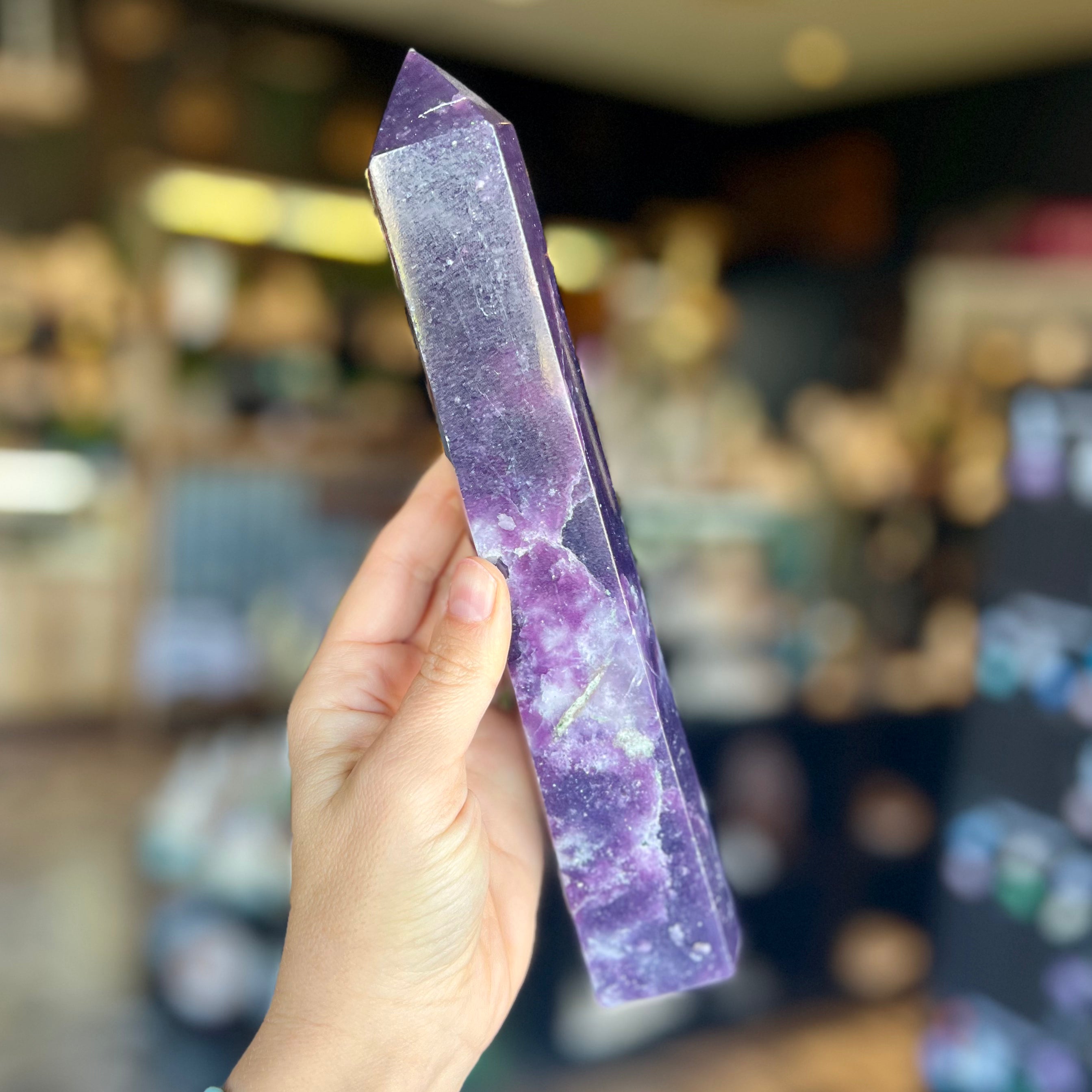 Lepidolite Tower