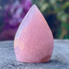 Rose Quartz Eye Tear Drop Carving