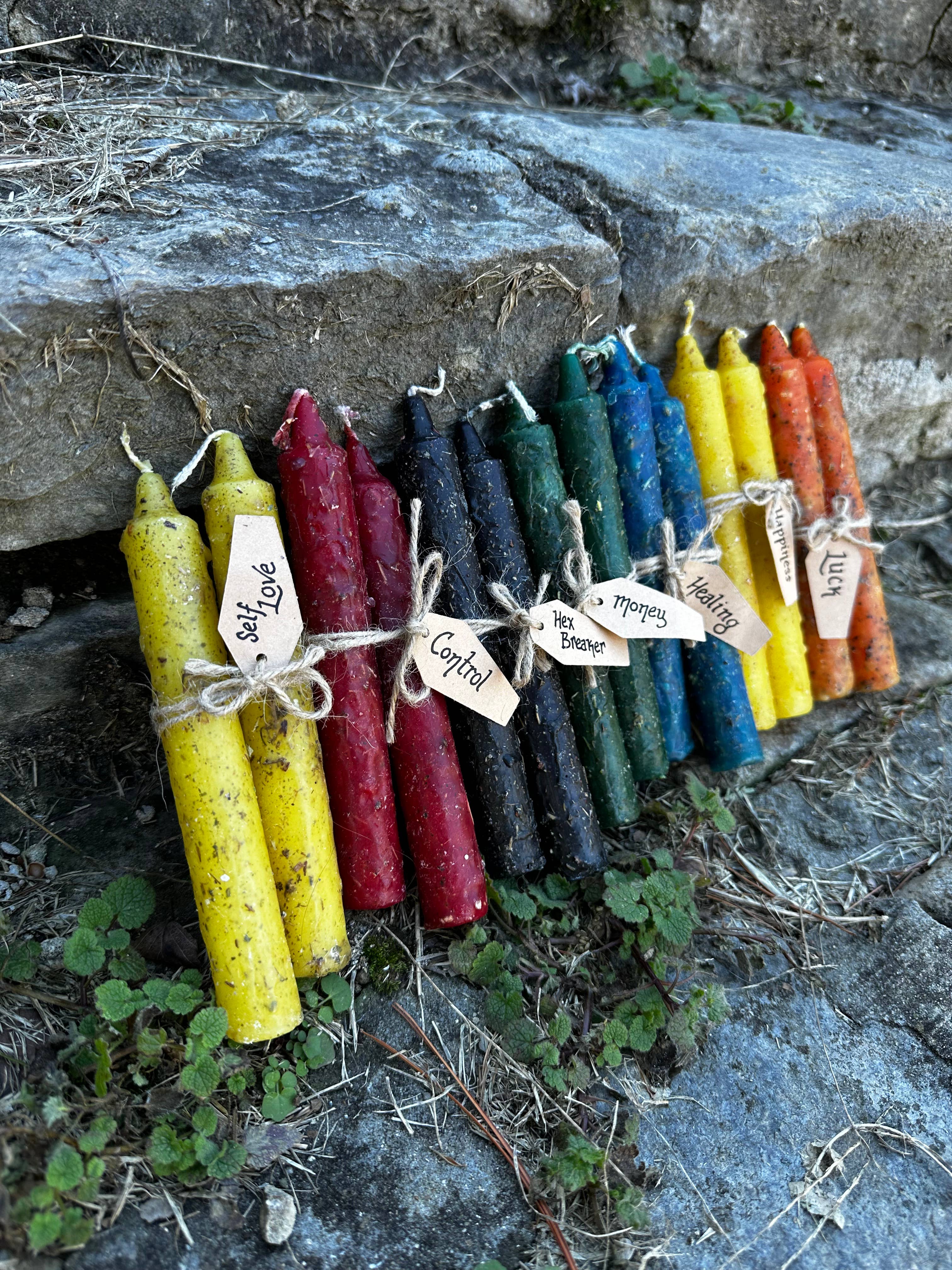 Banishing ~ Dressed Spell Candle