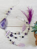 Amethyst  & Purple Agate Geode Extra Large Suncatcher - Muse Crystals & Mystical Gifts