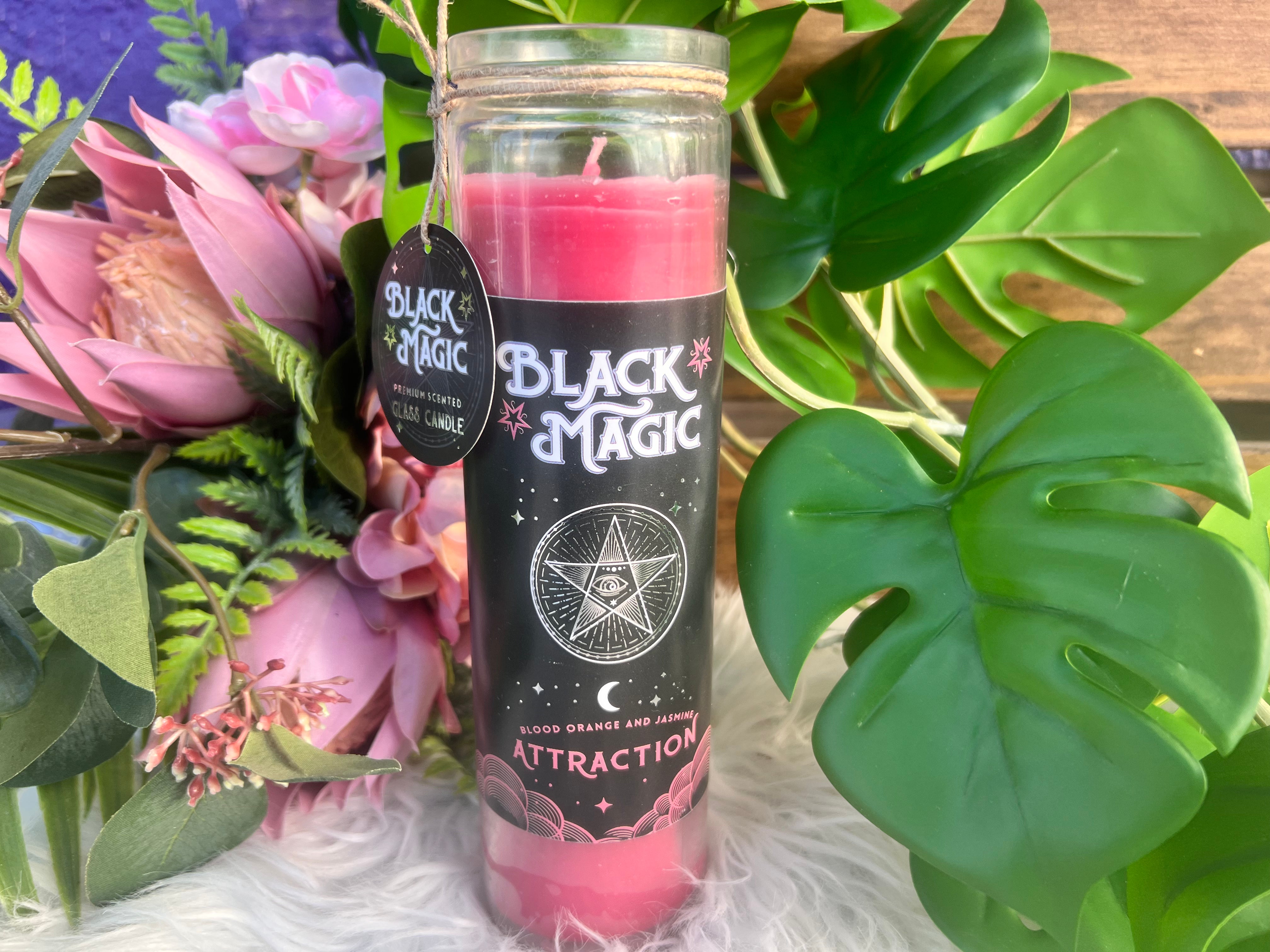 Black Magic - Attraction Candle - Muse Crystals & Mystical Gifts