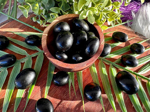 Black Obsidian Tumble Stone - Muse Crystals & Mystical Gifts