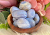 Blue Lace Agate Tumble Stone - Muse Crystals & Mystical Gifts