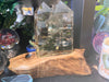 Load image into Gallery viewer, Citrine Twin Towers on Wooden Base - Muse Crystals &amp; Mystical Gifts