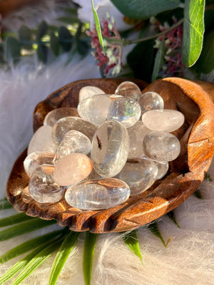 Clear Quartz Tumble Stone - Muse Crystals & Mystical Gifts