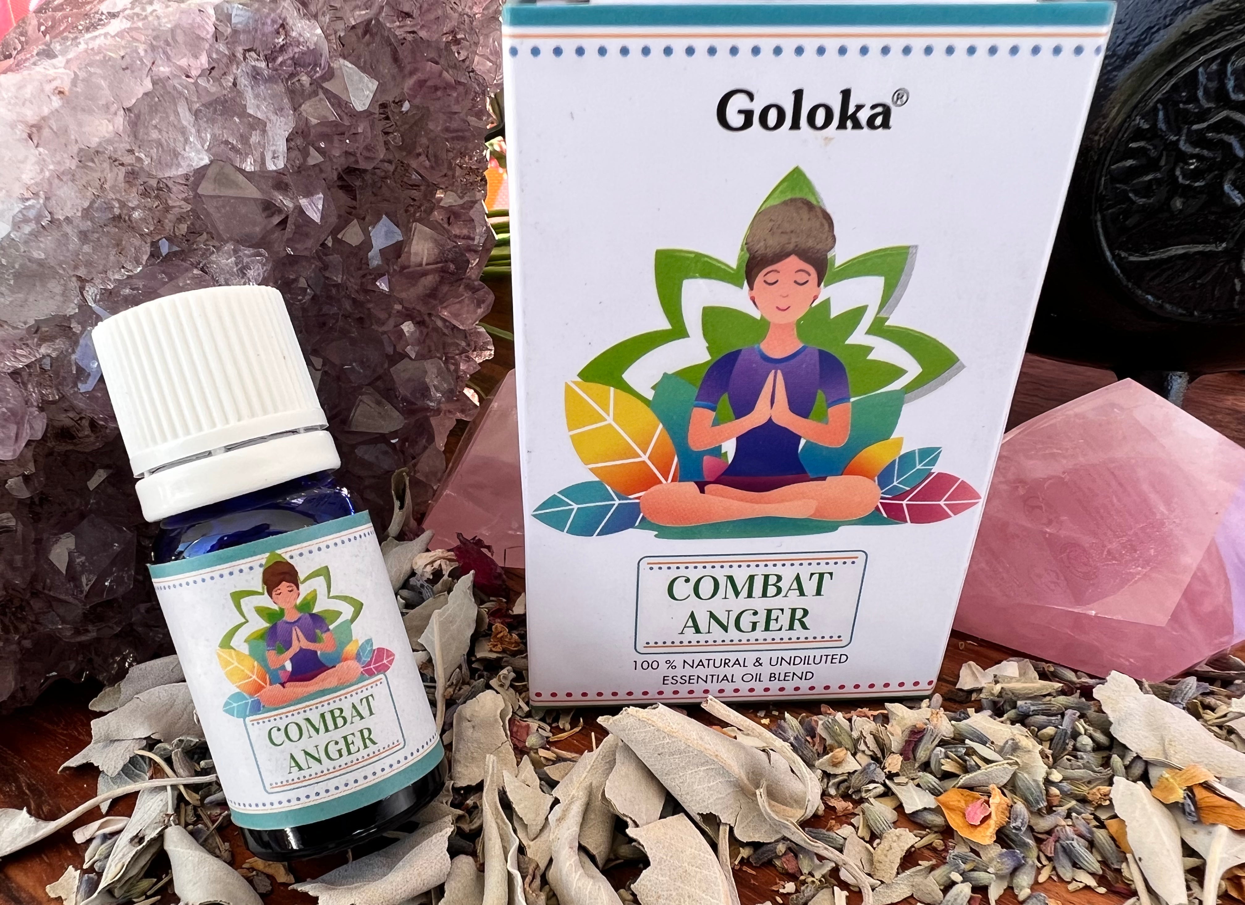 Combat Anger Essential Oil - Muse Crystals & Mystical Gifts