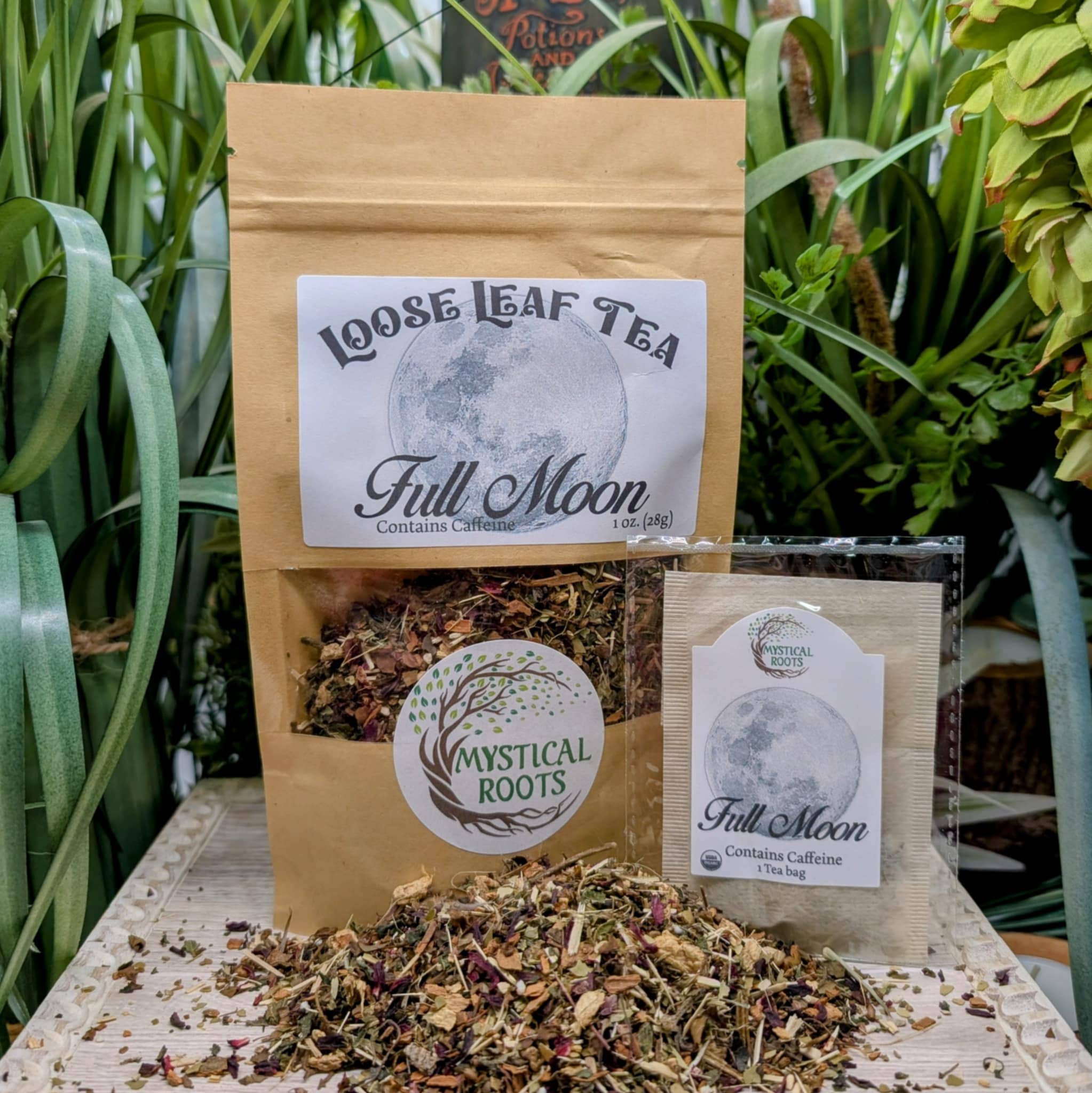 Full Moon – Energizing Ritual Tea for Lunar Magic - Loose