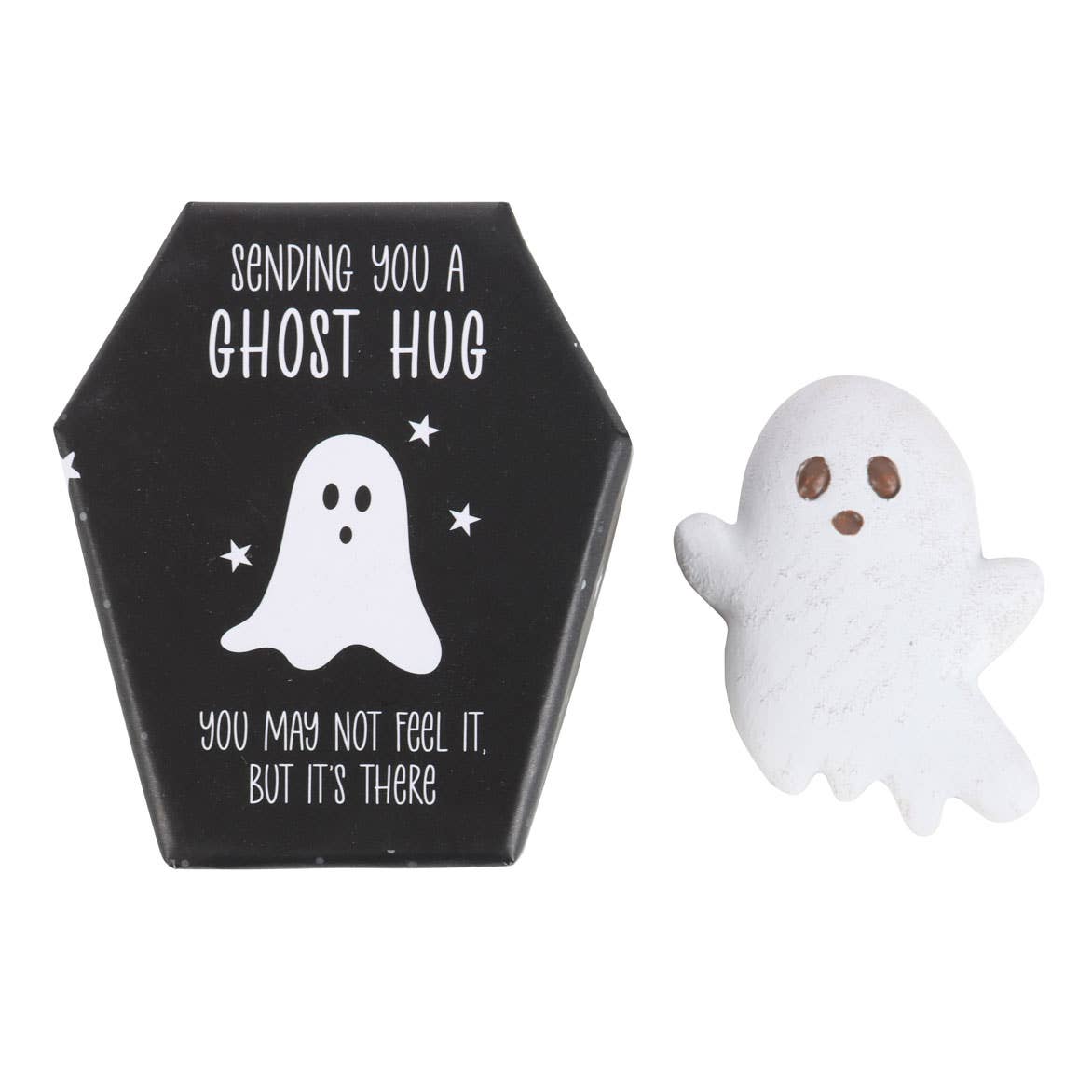 Ghost Hug in Coffin Box