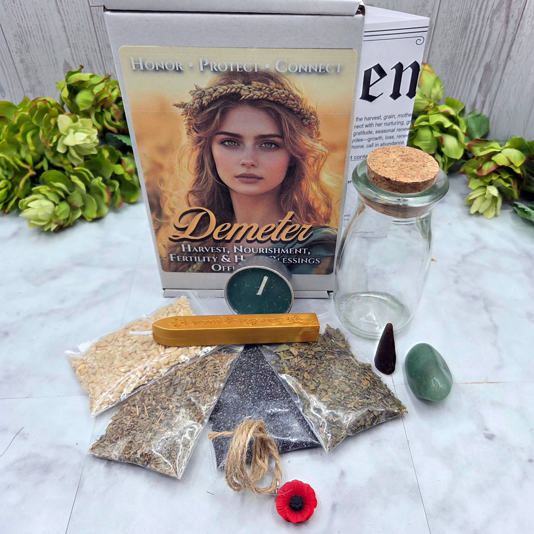 Demeter – Harvest, Fertility & Home Blessings Offering Kit