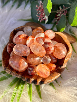 Fire Quartz Tumble Stone - Muse Crystals & Mystical Gifts