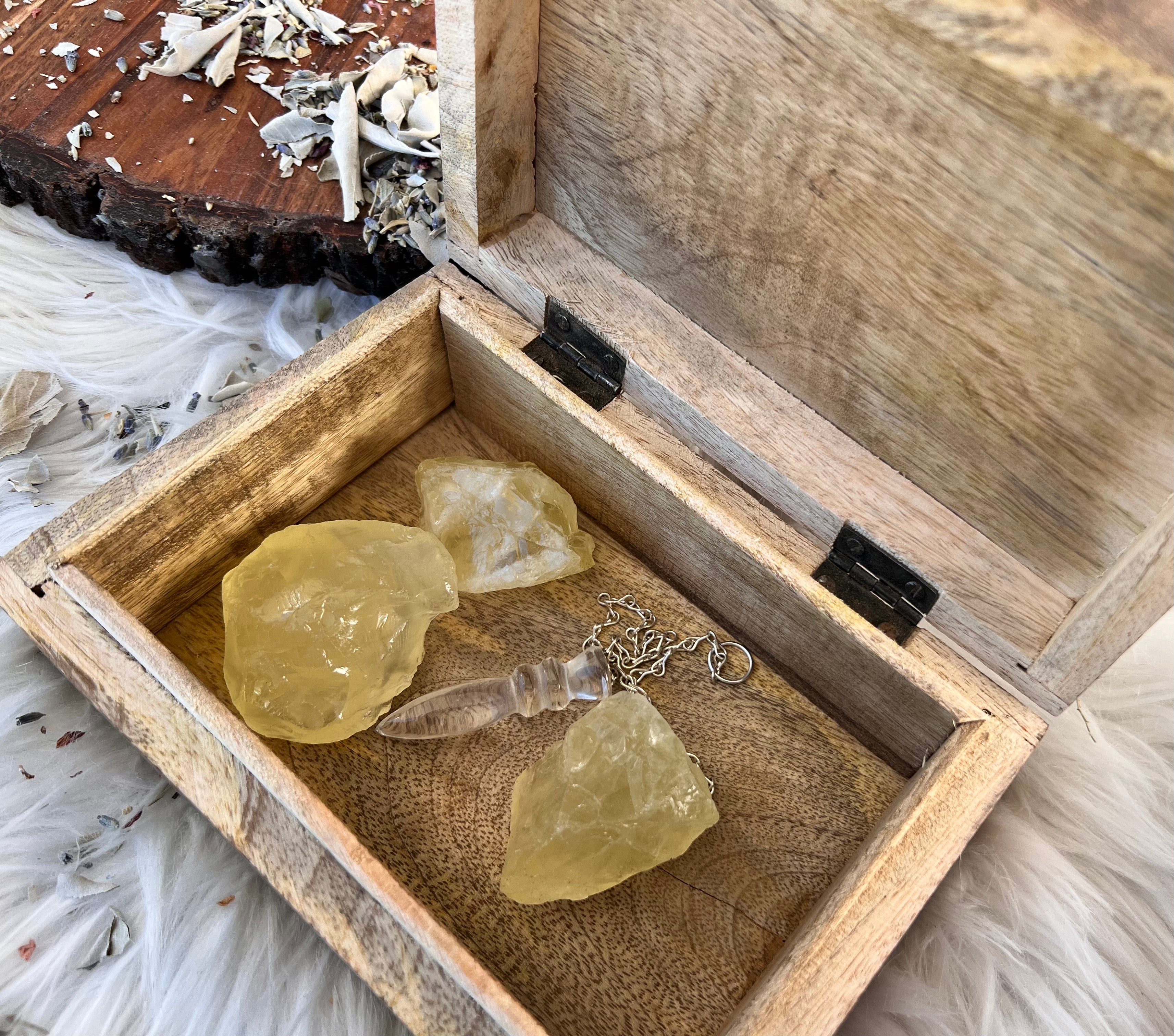 Goddess Wooden Box - Muse Crystals & Mystical Gifts