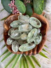 Green Amethyst (Prasiolite) Tumble Stone - Muse Crystals & Mystical Gifts