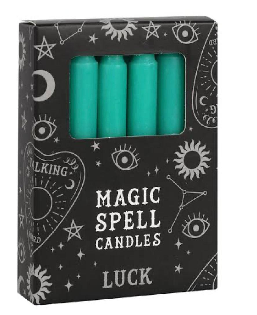 Green Magic Ritual & Spell Candles - Muse Crystals & Mystical Gifts
