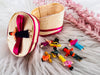 Guatemalan Worry Dolls in Basket with Lid - Muse Crystals & Mystical Gifts
