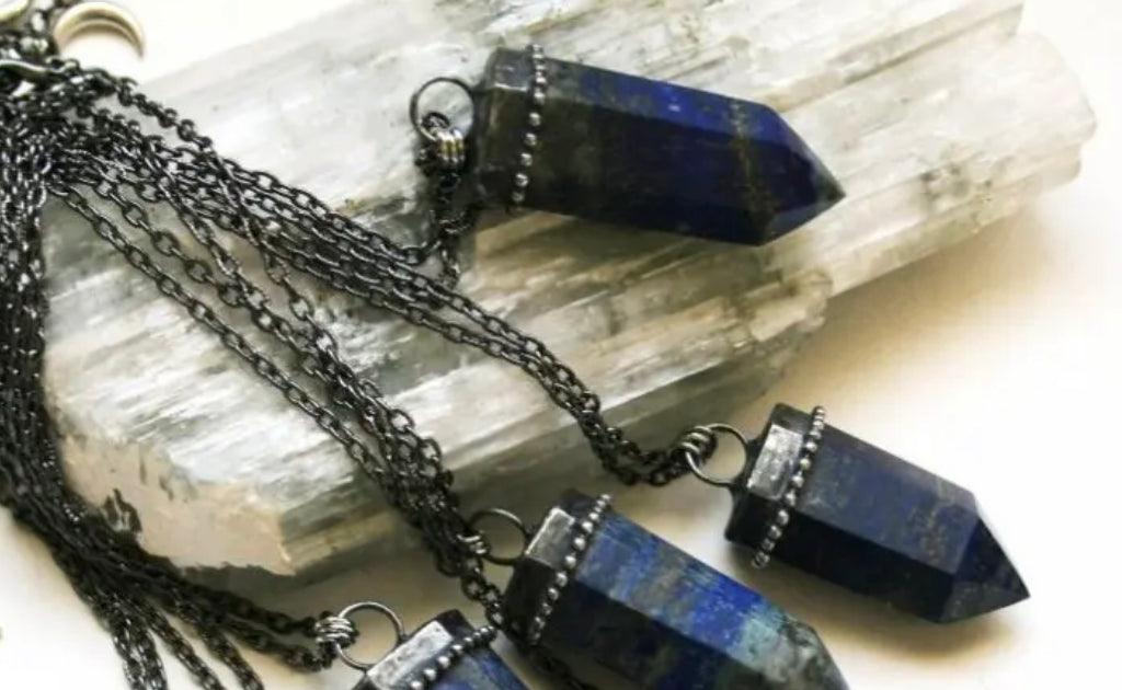 Lapis Lazuli Vintage Vibe Necklace - Muse Crystals & Mystical Gifts